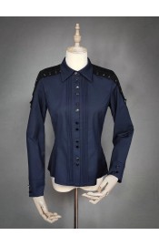 Foxtrot Farron Govenant Long Sleeve Blouse(2 Colours/Full Payment Without Shipping)